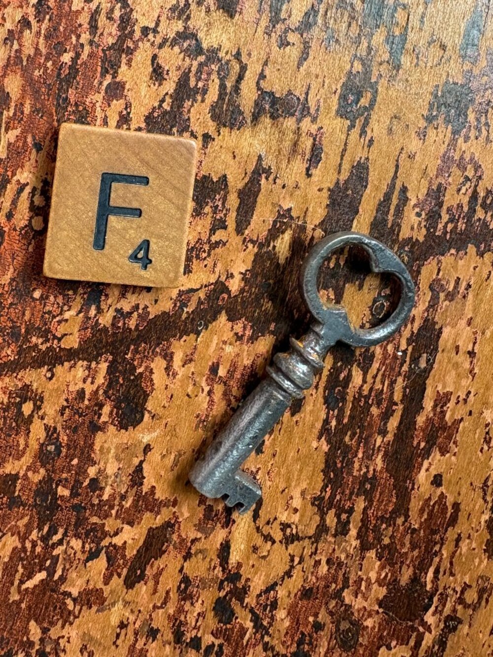 vintage antique key, 3/$10